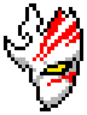 Broken Oni Mask Broken Oni Mask
